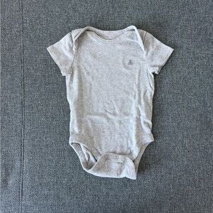 ADD ON ONLY - Baby GAP Light Gray Baby Bodysuit